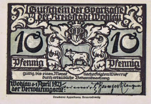 Germany, 10 Pfennig, W54.2a
