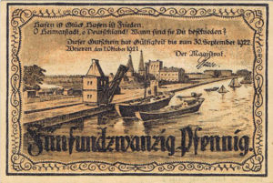 Germany, 25 Pfennig, 1456.1