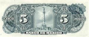 Mexico, 5 Peso, P60h Sign.2