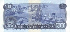 Angola, 500 Kwanza, P112a