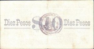 Mexico, 10 Peso, S555a