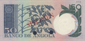 Angola, 50 Escudo, P105s