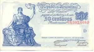 Argentina, 50 Centavo, P250a