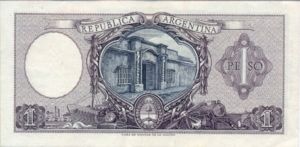 Argentina, 1 Peso, P263a