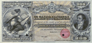 Argentina, 200 Peso, S1108s