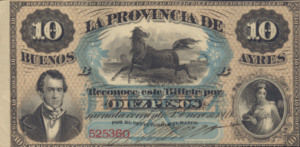 Argentina, 10 Peso, S485a