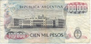 Argentina, 100,000 Peso, P308a