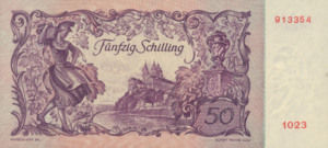 Austria, 50 Schilling, P130