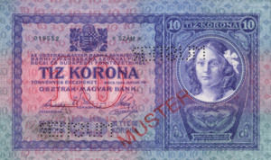 Austria, 10 Krone, P9s