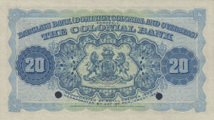 Barbados, 20 Dollar, S102s