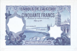 Algeria, 50 Franc, P79p
