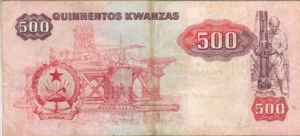 Angola, 500 Kwanza, P120a