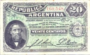 Argentina, 20 Centavo, P229