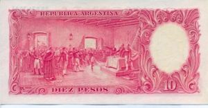 Argentina, 10 Peso, P265c