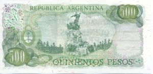 Argentina, 500 Peso, P298c