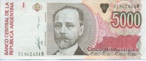 Argentina, 5,000 Austral, P330c