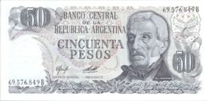 Argentina, 50 Peso, P301a Sign.2
