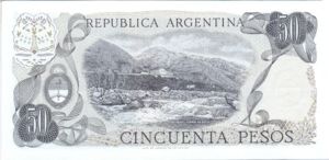 Argentina, 50 Peso, P301a Sign.2