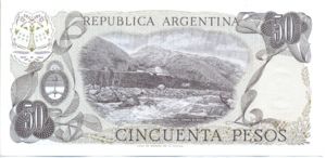 Argentina, 50 Peso, P301a Sign.1