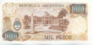 Argentina, 1,000 Peso, P304c