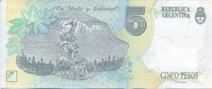 Argentina, 5 Peso, P341b