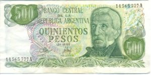 Argentina, 500 Peso, P292
