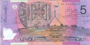 Australia, 5 Dollar, P57b