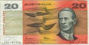 Australia, 20 Dollar, P46e