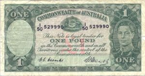 Australia, 1 Pound, P26c