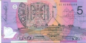 Australia, 5 Dollar, P57a