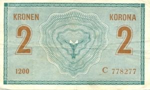 Austria, 2 Krone, P17b