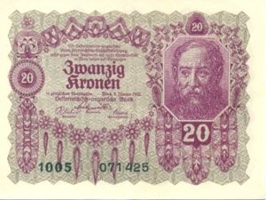 Austria, 20 Krone, P76