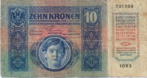 Austria, 10 Krone, P19
