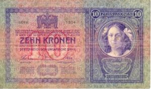 Austria, 10 Krone, P9