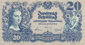 Austria, 20 Schilling, P116