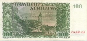 Austria, 100 Schilling, P133a