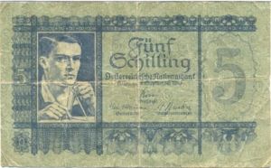 Austria, 5 Schilling, P121