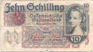 Austria, 10 Schilling, P122