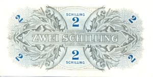 Austria, 2 Schilling, P104b