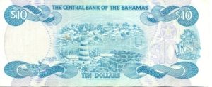 Bahamas, 10 Dollar, P46a, B311a