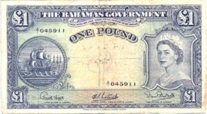 Bahamas, 1 Pound, P15a