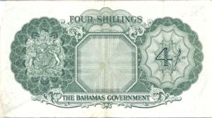 Bahamas, 4 Shilling, P13c