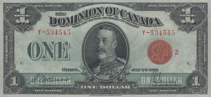 Canada, 1 Dollar, P33g