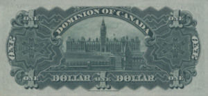 Canada, 1 Dollar, P27b