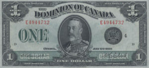 Canada, 1 Dollar, P33o