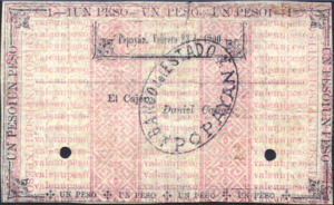 Colombia, 1 Peso, S481a
