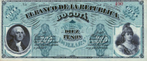 Colombia, 10 Peso, S810