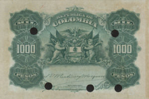 Colombia, 1,000 Peso, P316s