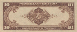 Cuba, 10 Peso, P71g