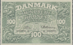 Denmark, 100 Krone, P39g